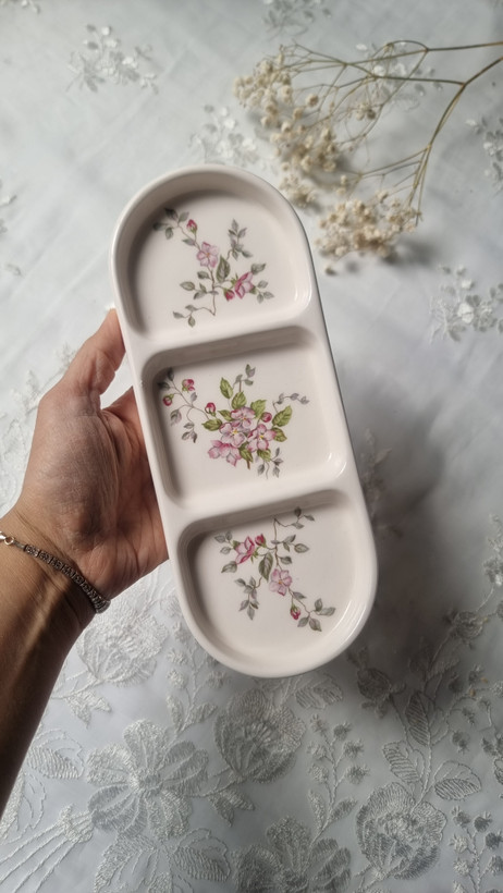 مزه خوری سه خانه سرامیکی دست ساز