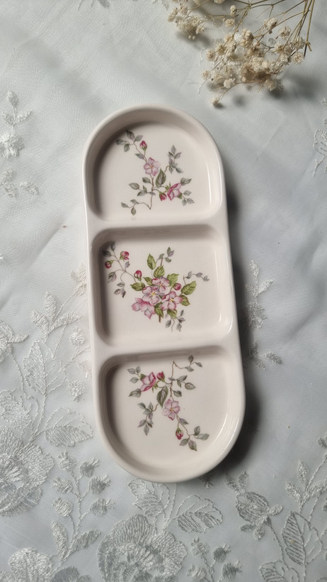 مزه خوری سه خانه سرامیکی دست ساز