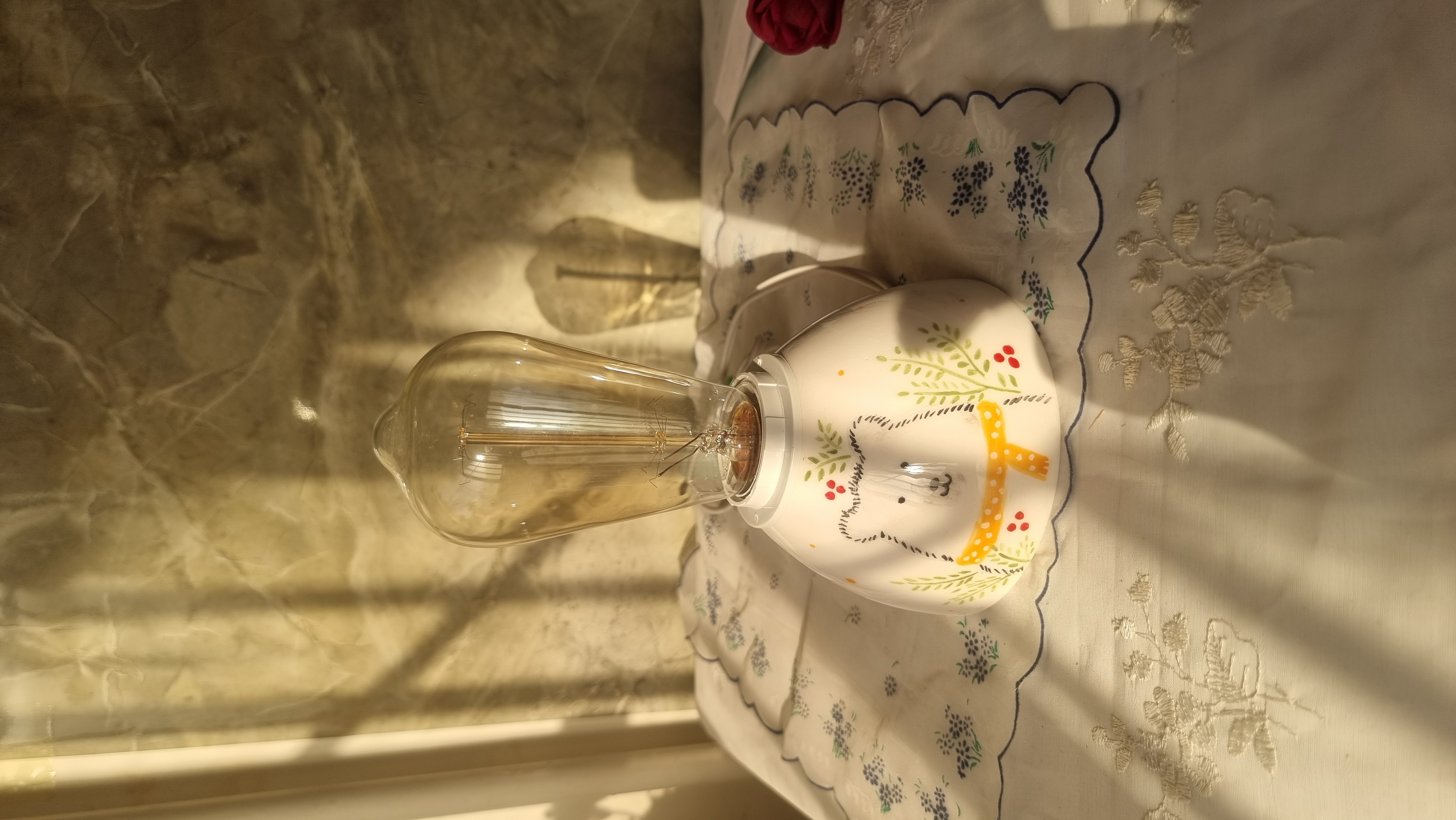 چراغ خواب فانتزی سرامیکی دست ساز