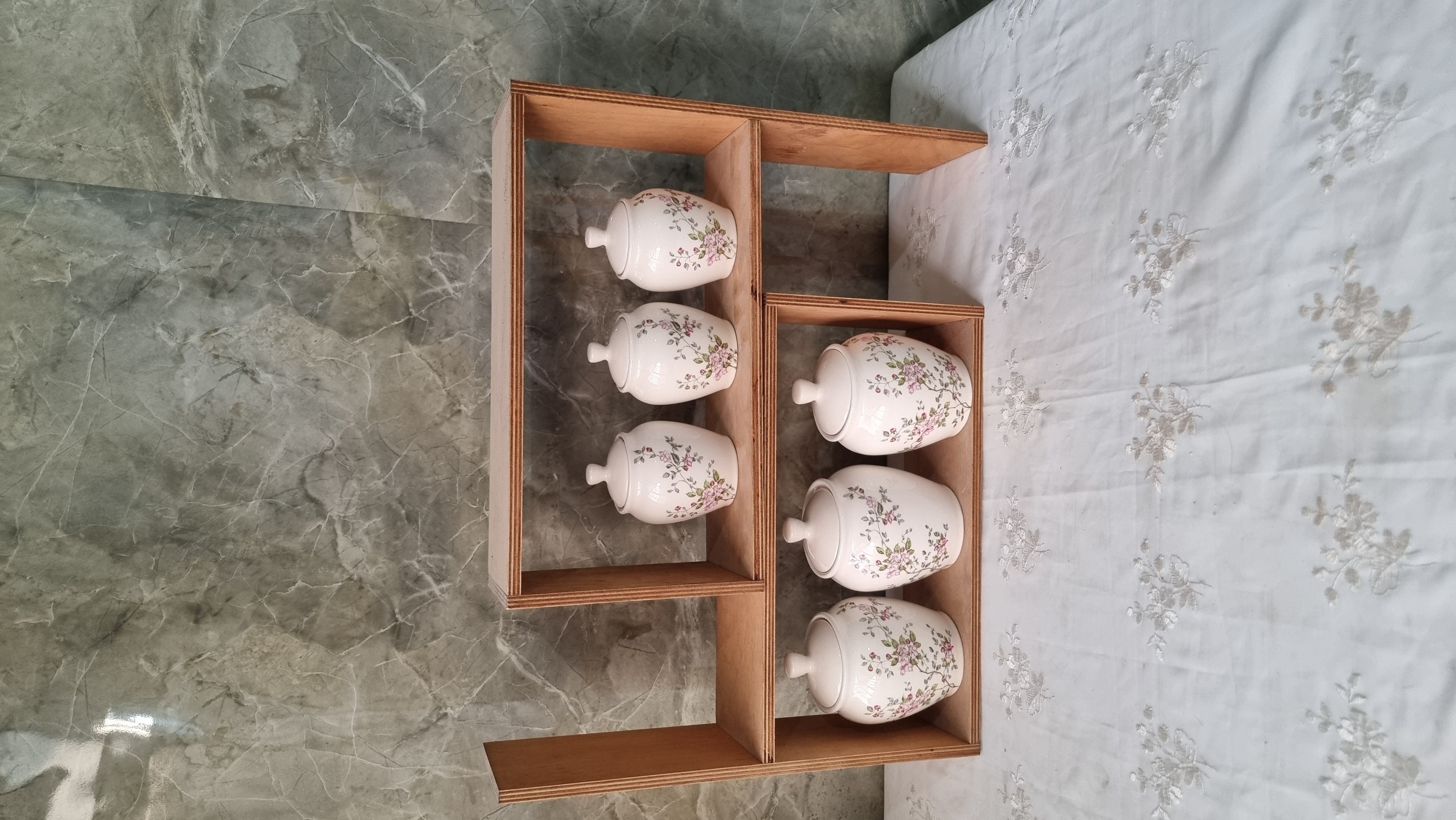ست جا ادویه سرامیکی جهیزیه دست ساز